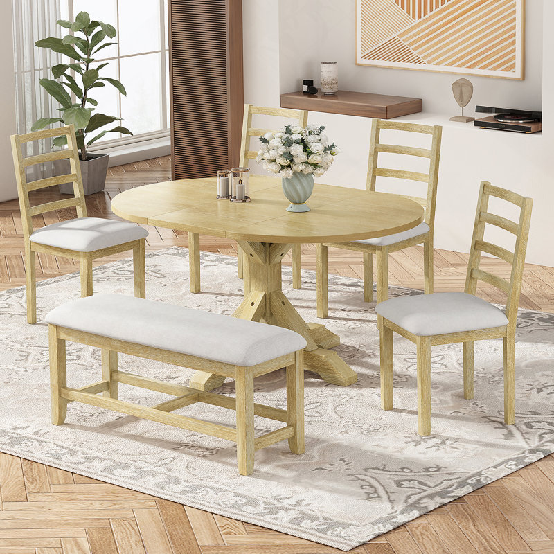 6 Pieces Dining Table Sets
