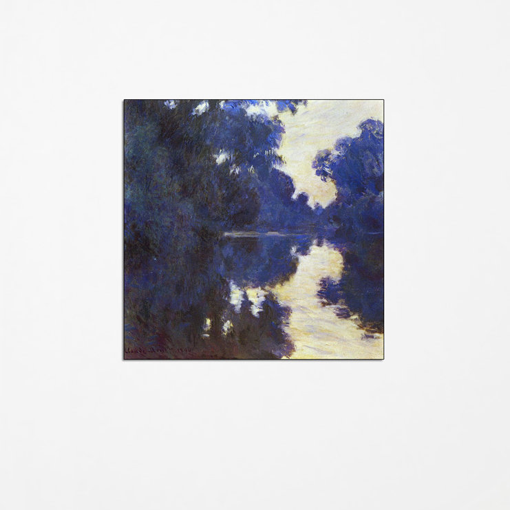 Claude Monet - Wrapped Canvas Painting, 50cm H x 50cm W x 1.8cm D