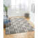 Wilmah Polypropylene Gray Indoor/Outdoor Rug