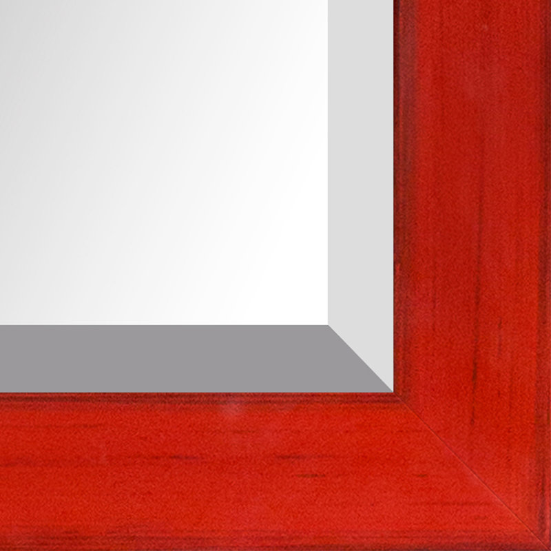 Miroir décoratif biseauté traditionnel Romilly, 13,5 po x 11,5 po