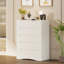 Ensemble de chambre à coucher 3 pièces Masad - Blanc - Grand