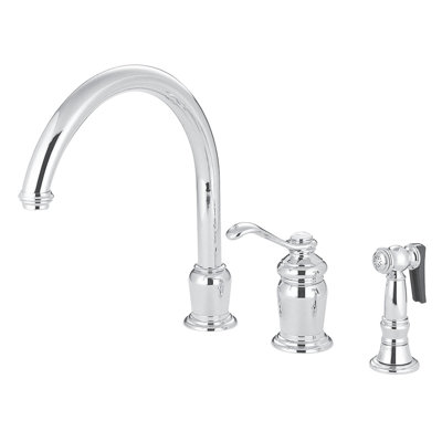 Kingston Brass Templeton Single-Handle Widespread Kitchen Faucet