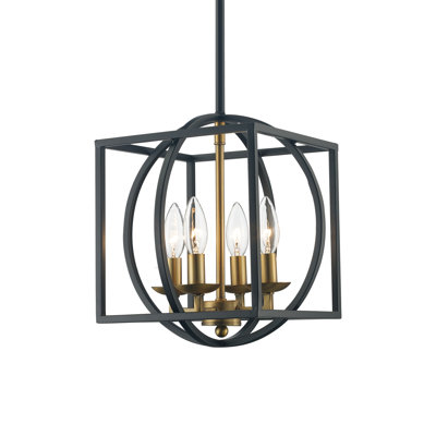 Nevels 6 - Light Dimmable Geometric Chandelier