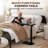 Adjustable Overbed Bedside Table Pneumatic Adjustable Height Laptop Computer with Tray-1758015488