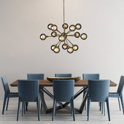 Lustre 15 lumières DEL Lorraine Starling
