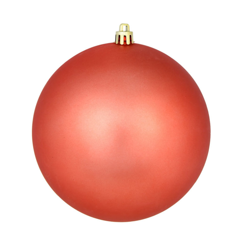 Boule incassable 4 po, Corail mat