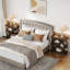 Amelianna Trestle End Table