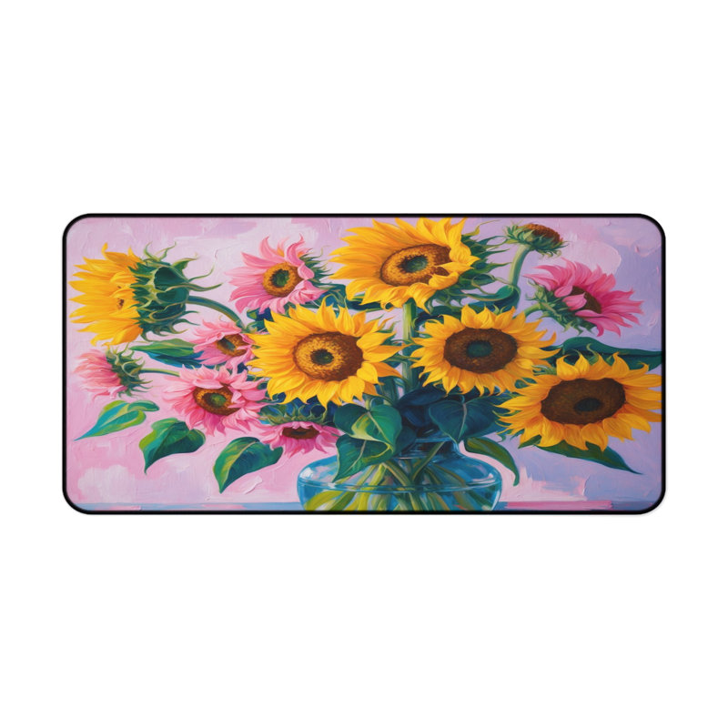 Polyester Desk Pad, 31.5x15.5