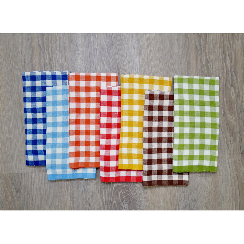 Alessandro Linen Square Napkins, Sky