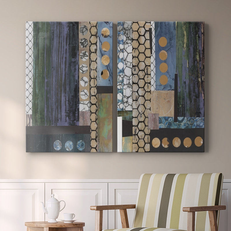Mashup I-Premium Gallery Wrapped Canvas -Ready to Hang, 36" H x 48" W