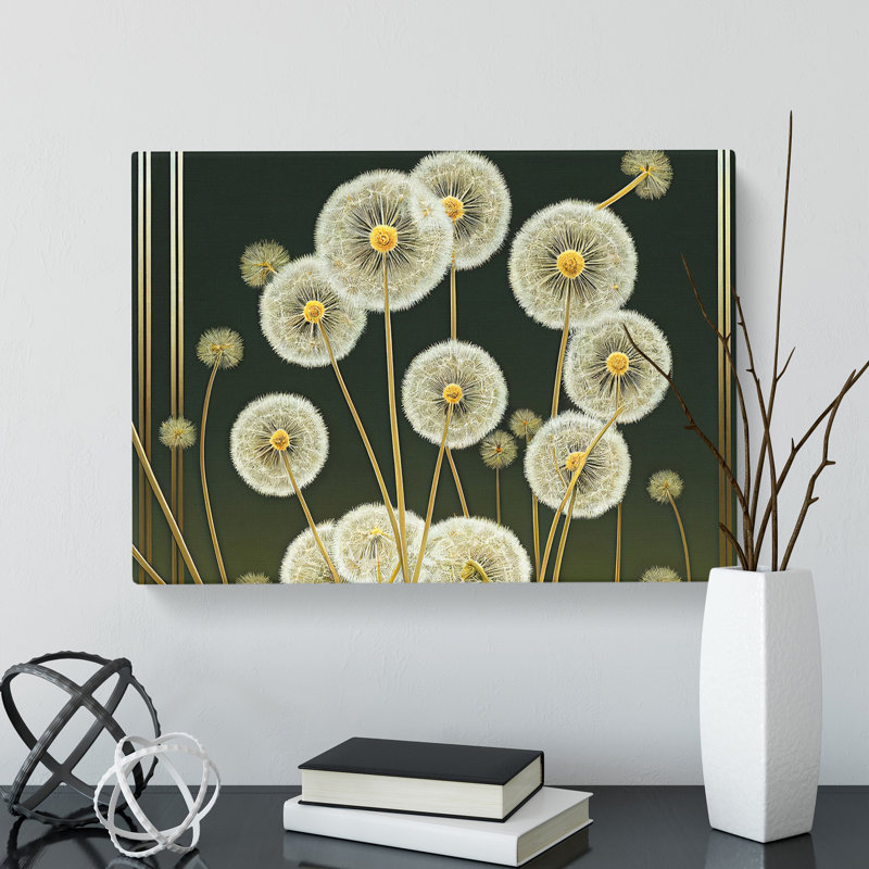Dandelion - Wrapped Canvas, 35cm H x 50cm W x 3cm D