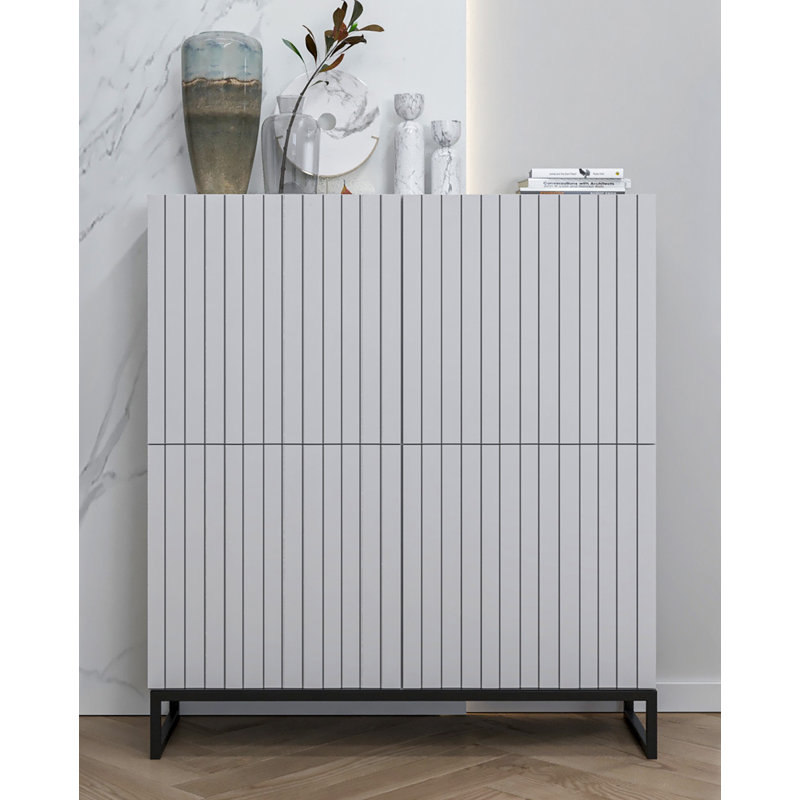 Alik 112cm Sideboard, White