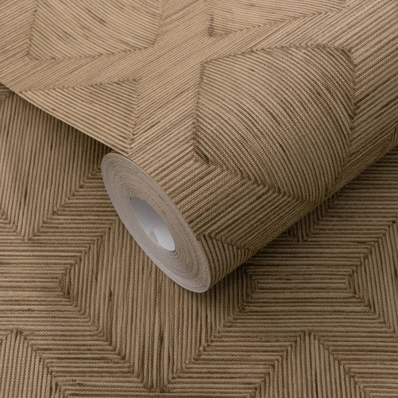 Papier peint Hidden Harmony, Brun