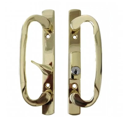 Sliding Glass Door Legacy Handle Replacement Set Patio Glass Doors Handle Set Offset Latch with Key