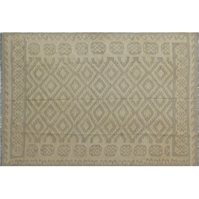Benge Wool Geometric Indoor Rug