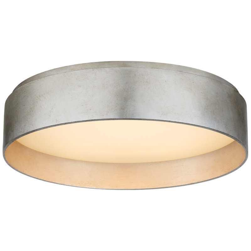 Shaw 1 - Light LED Flush Mount, Matte Black/Gold, 3" H x 11" W x 11" D, 1 Light