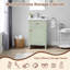 Meuble-lavabo de 20 po avec lavabo, pieds en bois massif, tiroir inclinable et armoire autoportante pour petite salle de bain-1546502061