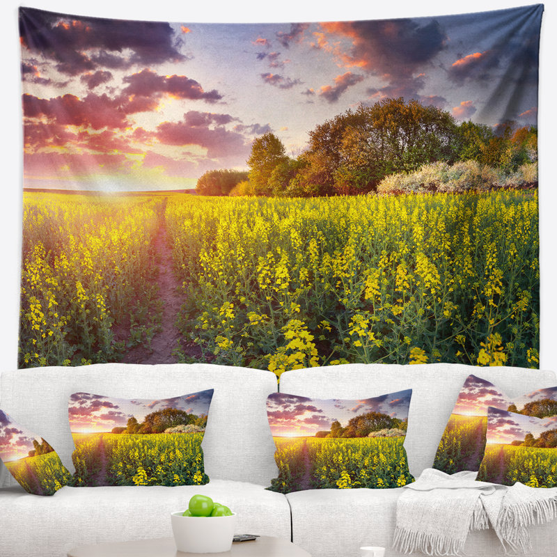 Polyester Tapestry, 68" H x 80" W