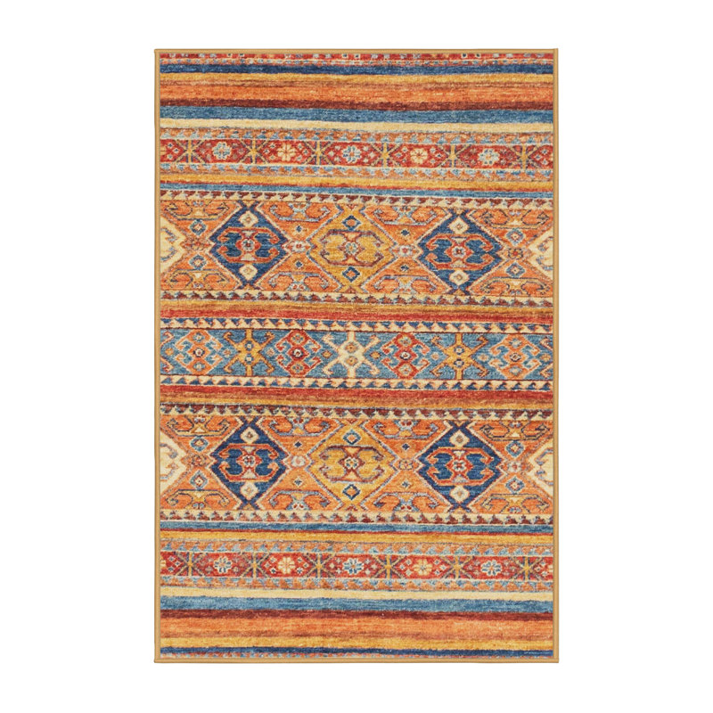 Abstract Indoor Rug, Rectangle 8' x 10'