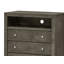 Commode média 3 tiroirs Burlington, gris-1272746932