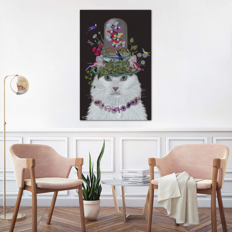 Fab Funky - Wrapped Canvas Print, 66.04 cm H x 45.72 cm W x 3.175 cm D