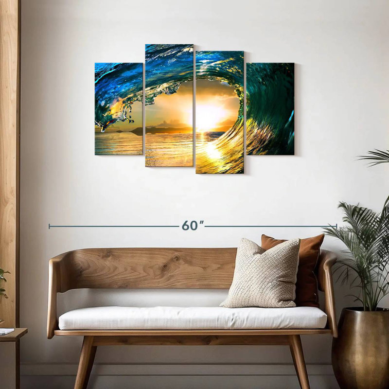 Gillard Dynamic Ocean Wave, 27" H x 43" W
