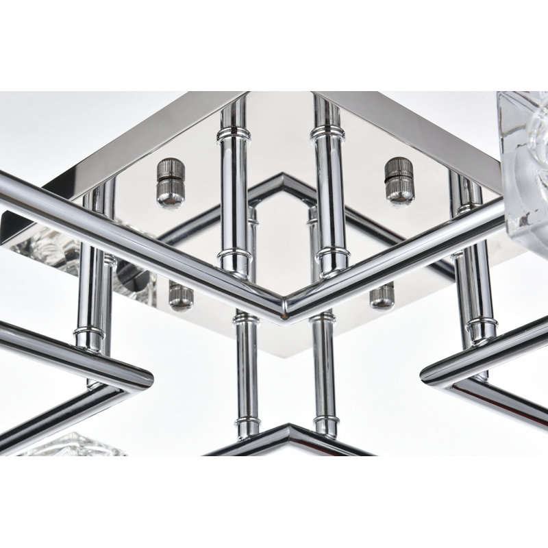 Plafonnier Elick, Chrome