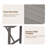 Hdpe Plastic Patio Outdoor Dining Arm Chairs