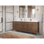 Meuble-lavabo double 84 po avec plateau en quartz Atlanta-101602224