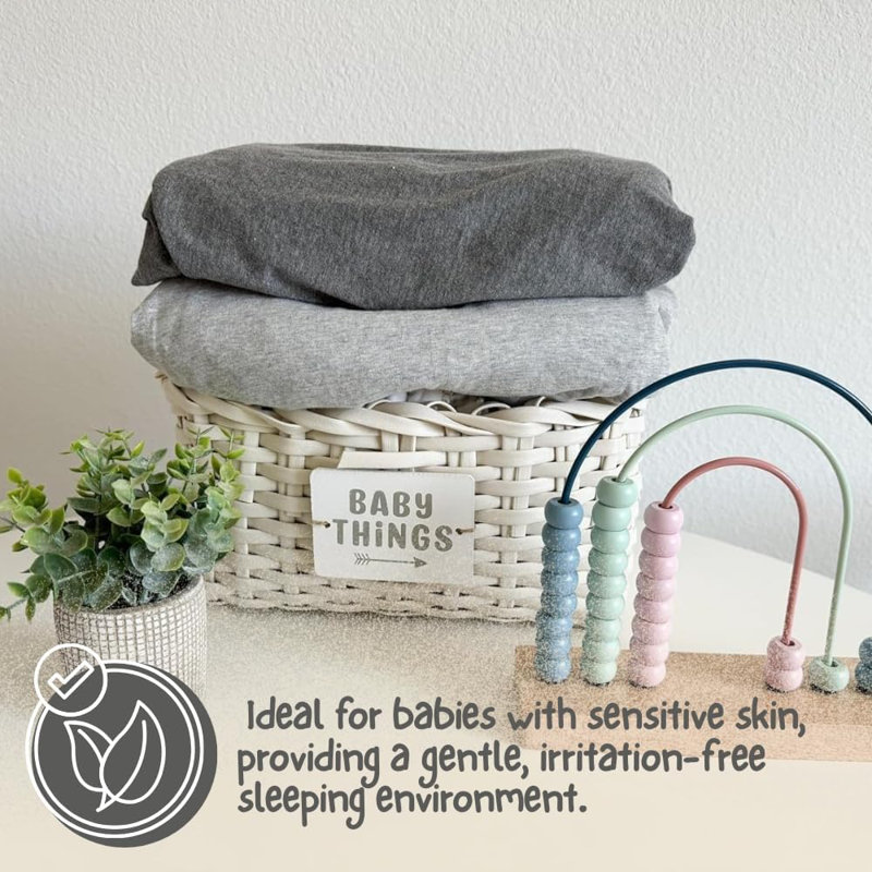 Cotton 2 - Piece Cot Fitted Sheet