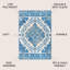 Tapis crème / bleu Lathan Bohemian FLAIR Boho-2064200674