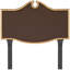 Colonial 1-Line Wall Address Plaque-2099913326-2099913341