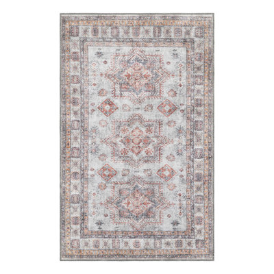 Macchione Performance Chenille Floral Indoor Rug