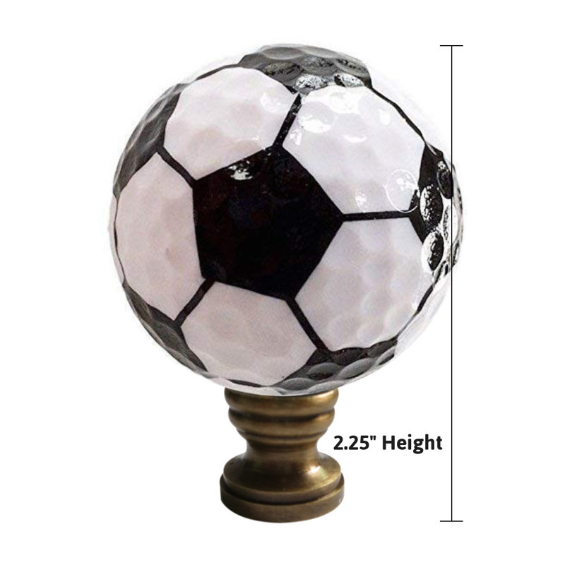 Faîteau lampe boule de football