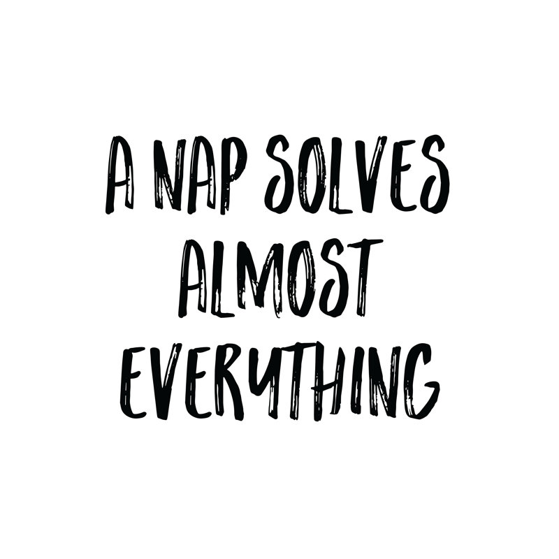 Nap - Wrapped Canvas Print, 30cm H x 30cm W x 3.8cm D