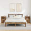 43cm W Manufactured Wood Bedside Table-906224094
