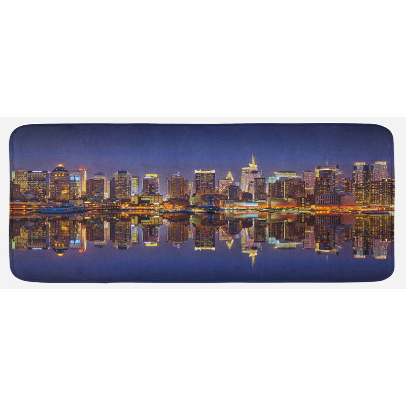 Tapis de cuisine paysage