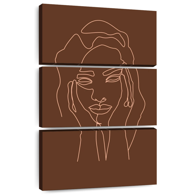 Leisha Face V, 32" H x 20" W