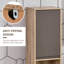 Sheetal Freestanding Linen Cabinet