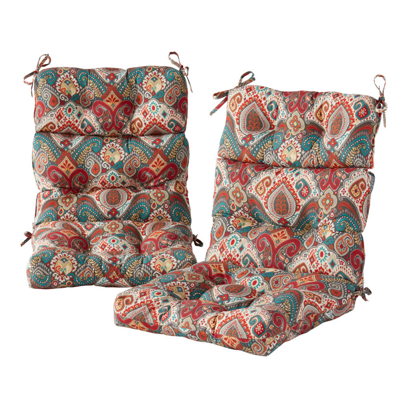 Lester Outdoor High Back Chair Cushion, Asbury Park, 2