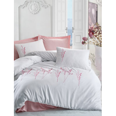Cotton Floral Duvet Cover