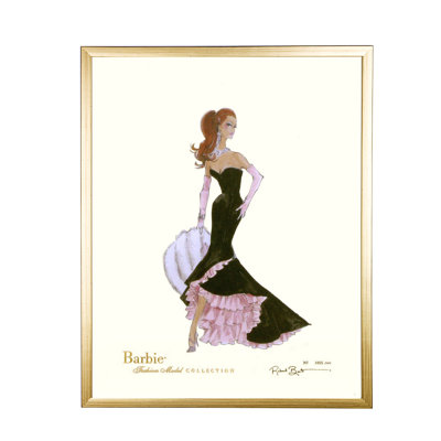 Barbie Limited Siren Framed Graphic Art