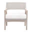 Chaise de patio avec coussins Kettil
