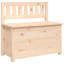  Banc en bois de pin massif 31,5 po x 16,1 po x 30,3 po-738004405