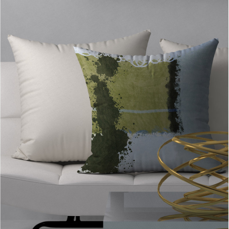  Quantity Square Pillow Cover & Insert, 24" x 24"