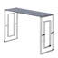 Console Table for Hallway Living Room Furniture, 120cm Slim Metal Entryway Table-86180307-86180308
