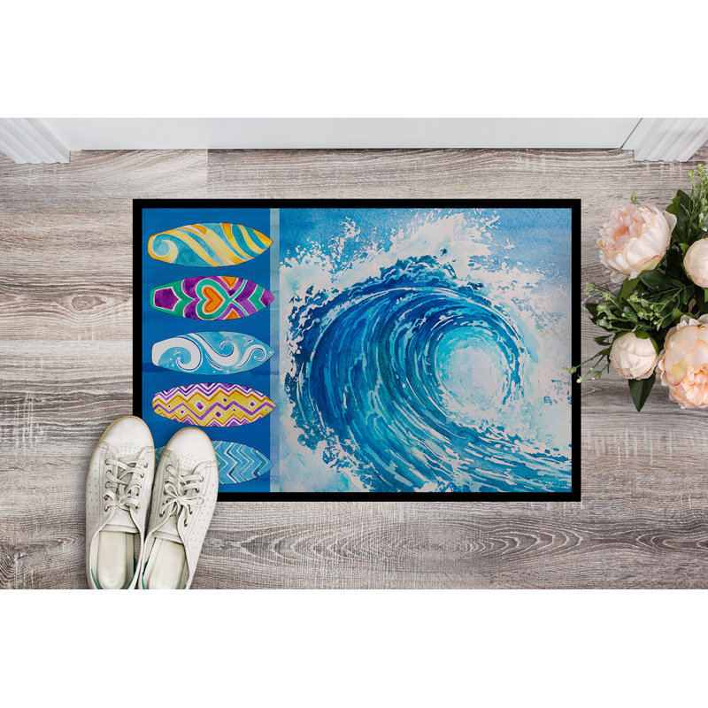 Non-Slip Outdoor Doormat, Rectangle 2' x 3'