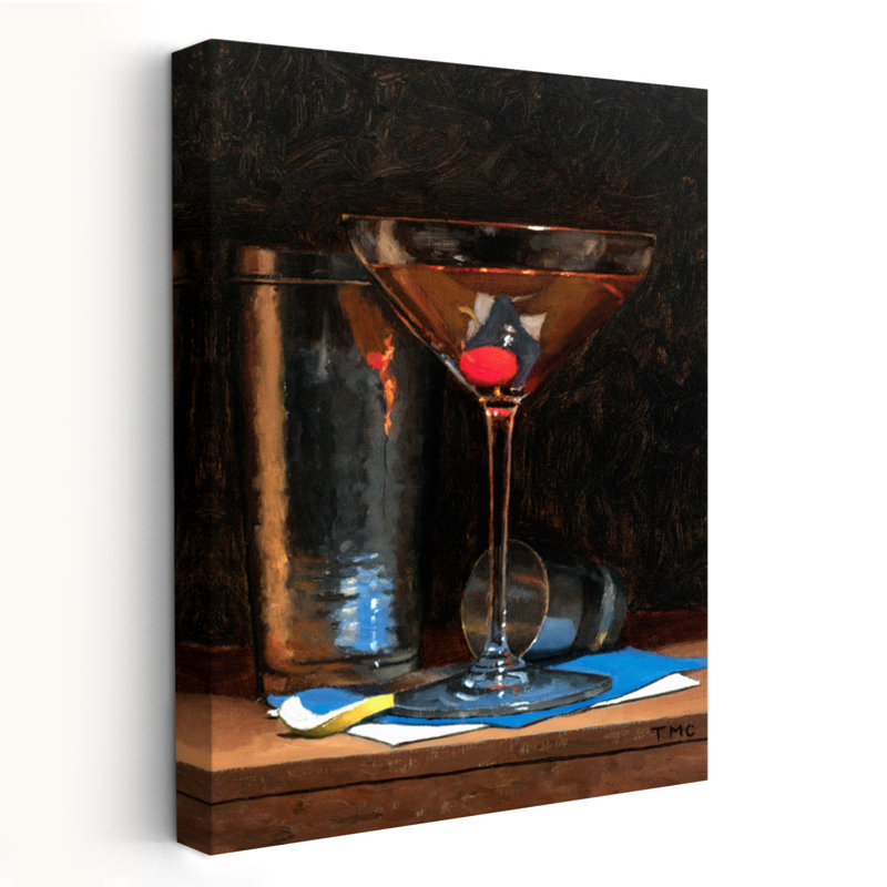 Manhattan - Cuisine cocktails Art, H 60 po x l 40 po