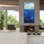  «Deep Blue 1» par Alicia Ludwig, art mural sur toile-1193635931