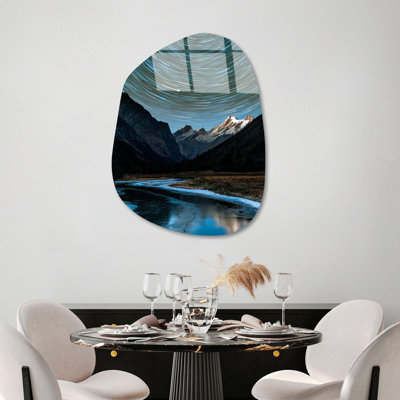 Stunning Decorative Tempered Glass Painting, 19.7 x 27.6 inches | 100% Tempered Glass, Thickness: 0.16 inches | Fade-Resistant Back Surface Print, Vivid Colors That Last | Perfect for Home & Office Decor